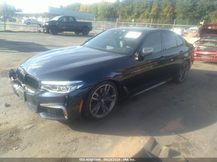 2020 BMW M5 VIN WBAJS7C08LBN96841 COPART salvage auction — Front End, Salvage (Connecticut), sold $13,100 on 2025-01-02 (photo 2)