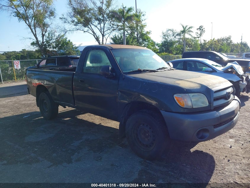 2005 Toyota Tundra VIN 5TBJU32185S456308 IAAI salvage auction — RIGHT SIDE, Clear (Florida), sold $1,600 on 2026-07-20 (photo 1)