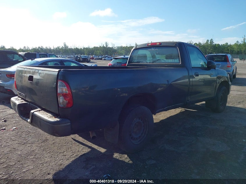 2005 Toyota Tundra VIN 5TBJU32185S456308 IAAI salvage auction — RIGHT SIDE, Clear (Florida), sold $1,600 on 2026-07-20 (photo 4)