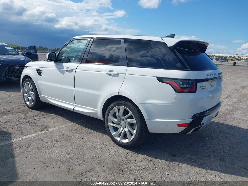 2019 Land rover RANGE ROVER VIN SALWR2RE2KA872941 COPART salvage auction — Flood, Clear (Florida), sold $20,200 on 2024-12-12 (photo 3)