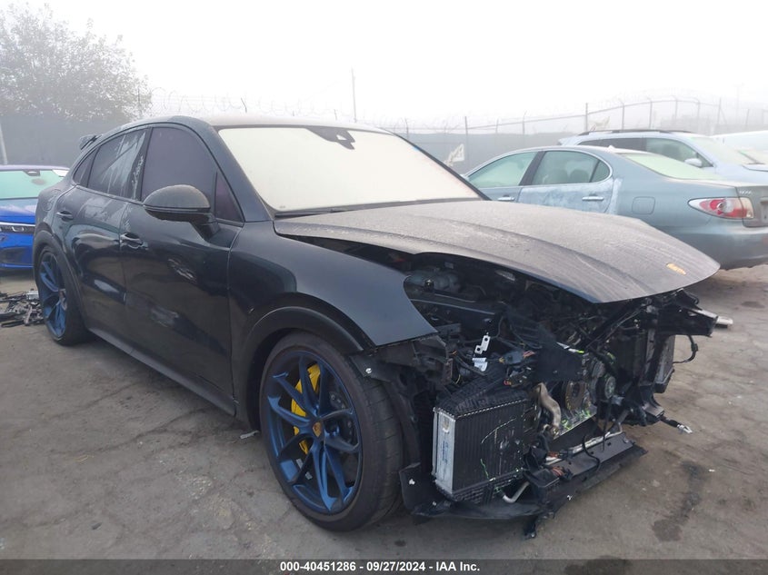2022 PORSCHE CAYENNE COUPE VIN WP1BK2AY6NDA60396 — COPART salvage auction photo