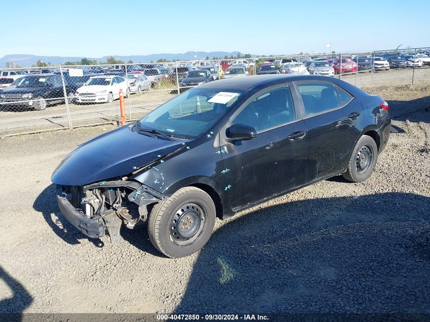 2014 Toyota Corolla VIN 5YFBURHEXEP113940 IAAI salvage auction — FRONT END, Salvage Title, sold $1,250 on 2026-07-29 (photo 2)