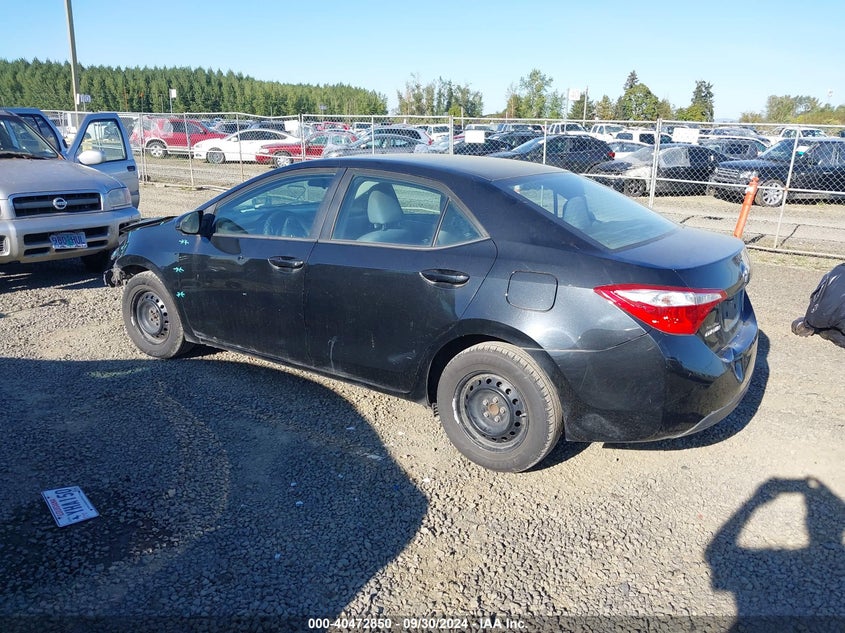2014 Toyota Corolla VIN 5YFBURHEXEP113940 IAAI salvage auction — FRONT END, Salvage Title, sold $1,250 on 2026-07-29 (photo 3)