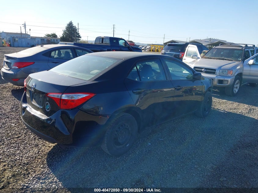 2014 Toyota Corolla VIN 5YFBURHEXEP113940 IAAI salvage auction — FRONT END, Salvage Title, sold $1,250 on 2026-07-29 (photo 4)
