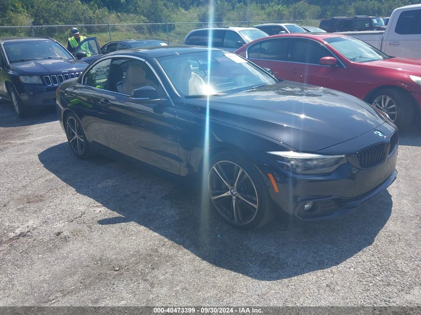 2020 BMW 430I VIN WBA4Z1C07L5S15274 — COPART salvage auction photo
