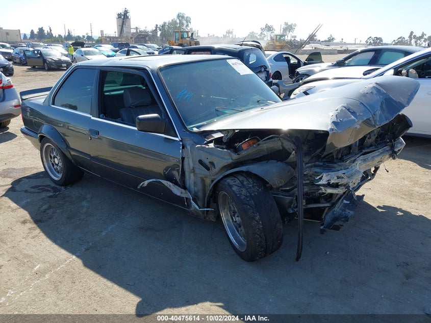 1989 BMW 3 series VIN WBAAA2305K4258516 IAAI salvage auction — FRONT END, Salvage (California), sold $400 on 2026-08-05 (photo 1)
