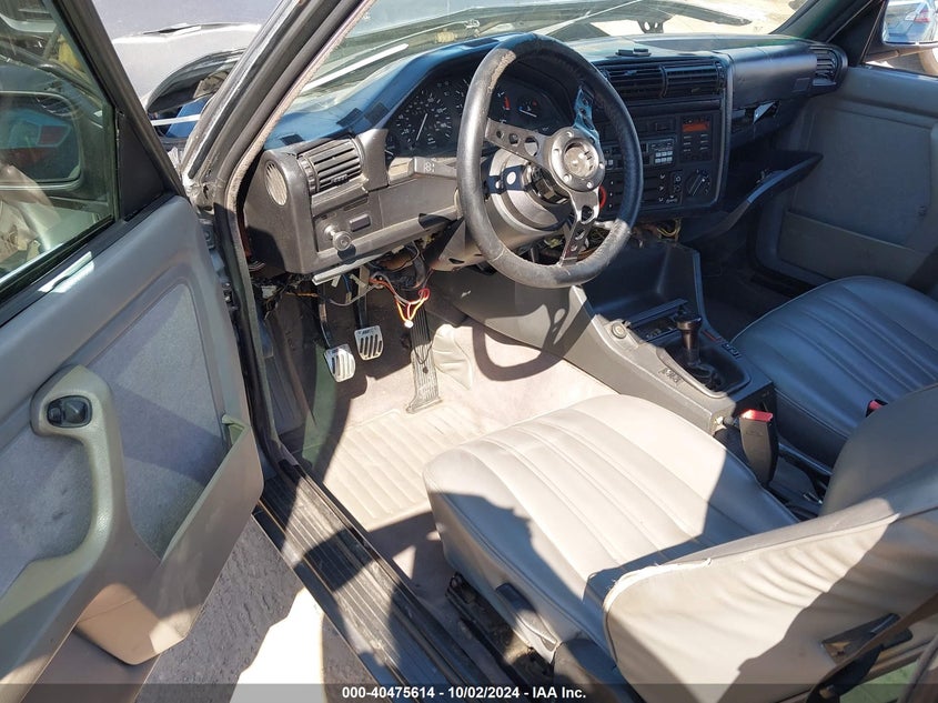 1989 BMW 3 series VIN WBAAA2305K4258516 IAAI salvage auction — FRONT END, Salvage (California), sold $400 on 2026-08-05 (photo 5)