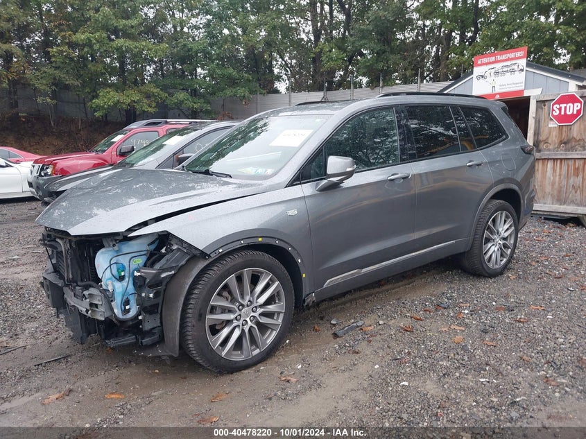 2020 Cadillac Xt6 VIN 1GYKPGRS1LZ128274 IAAI salvage auction — Front End, Wait Title, sold $9,900 on 2024-11-21 (photo 2)