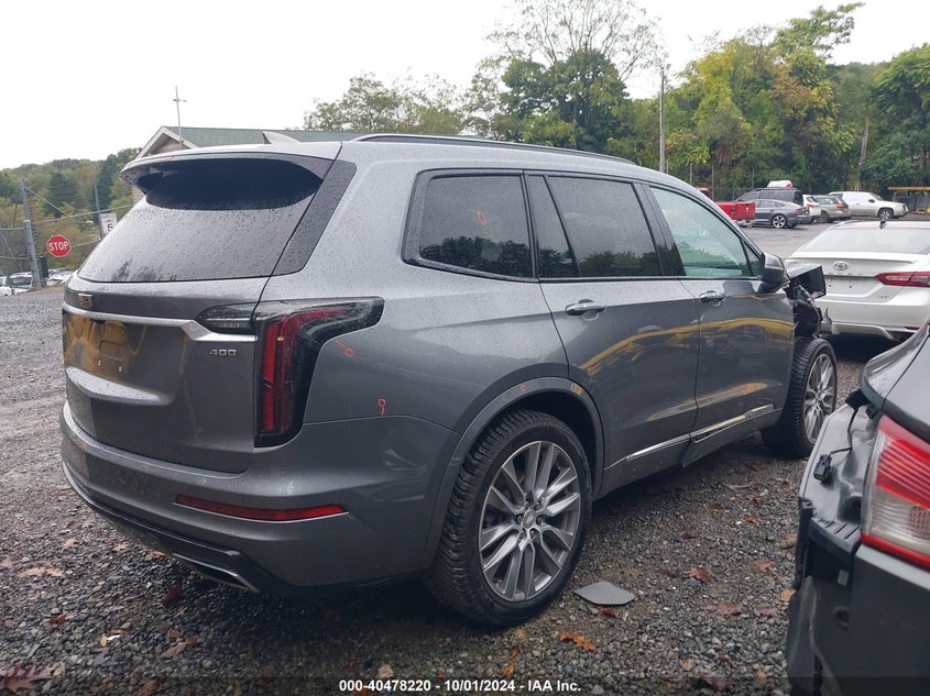 2020 Cadillac Xt6 VIN 1GYKPGRS1LZ128274 IAAI salvage auction — Front End, Wait Title, sold $9,900 on 2024-11-21 (photo 4)