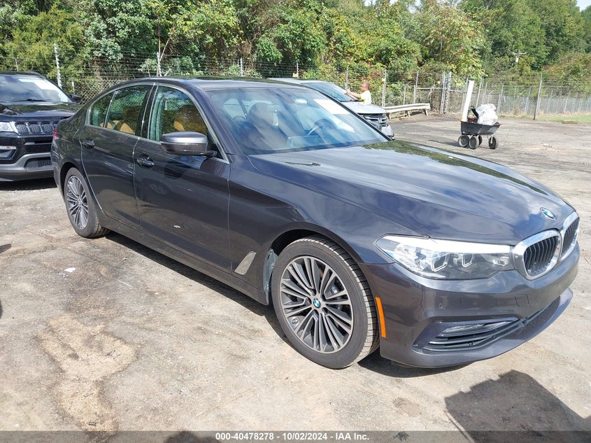 2018 BMW 530I VIN WBAJA7C55JWA73381 — COPART salvage auction photo