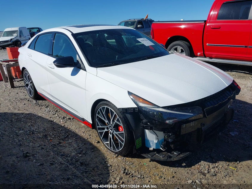 2023 Hyundai Elantra n VIN KMHLW4AK6PU012705 — IAAI salvage auction photo