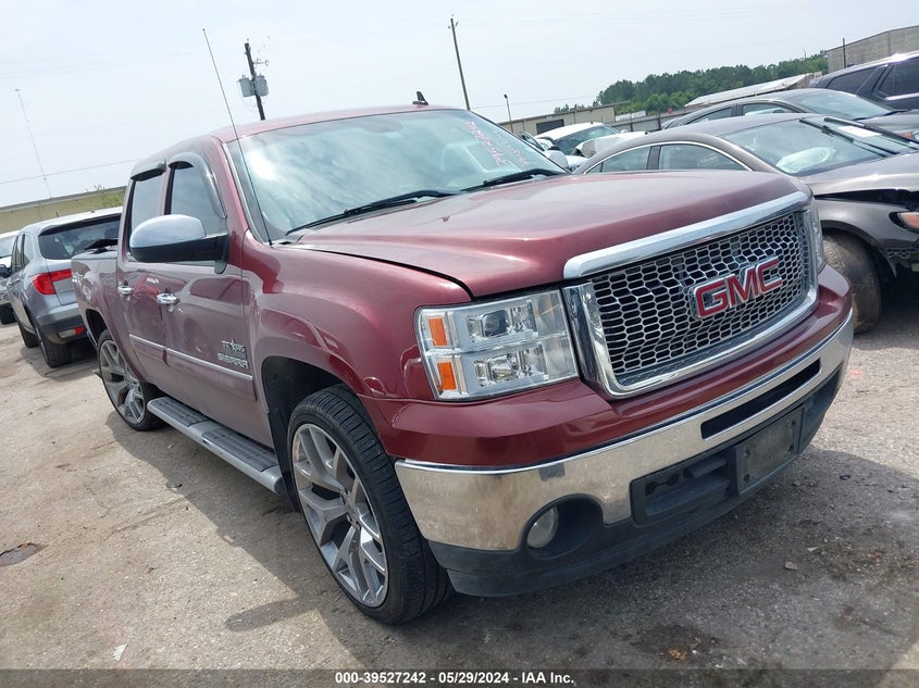 2013 Gmc SIERRA VIN 3GTP1VE03DG143334 COPART salvage auction — Left Side, Other (Texas), sold $4,225 on 2024-09-04 (photo 1)