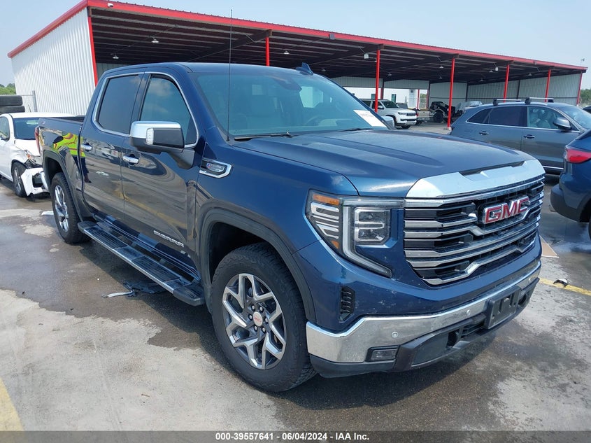 2023 Gmc SIERRA VIN 3GTUUDE81PG187931 COPART salvage auction — Rear, Other (Texas), sold $28,325 on 2024-08-15 (photo 1)