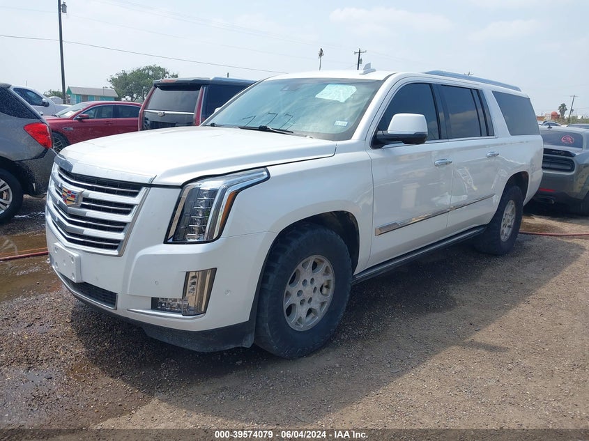 2017 Cadillac Escalade esv VIN 1GYS4KKJ1HR242621 IAAI salvage auction — SIDE, Salvage (Texas), sold $8,300 on 2026-08-18 (photo 2)