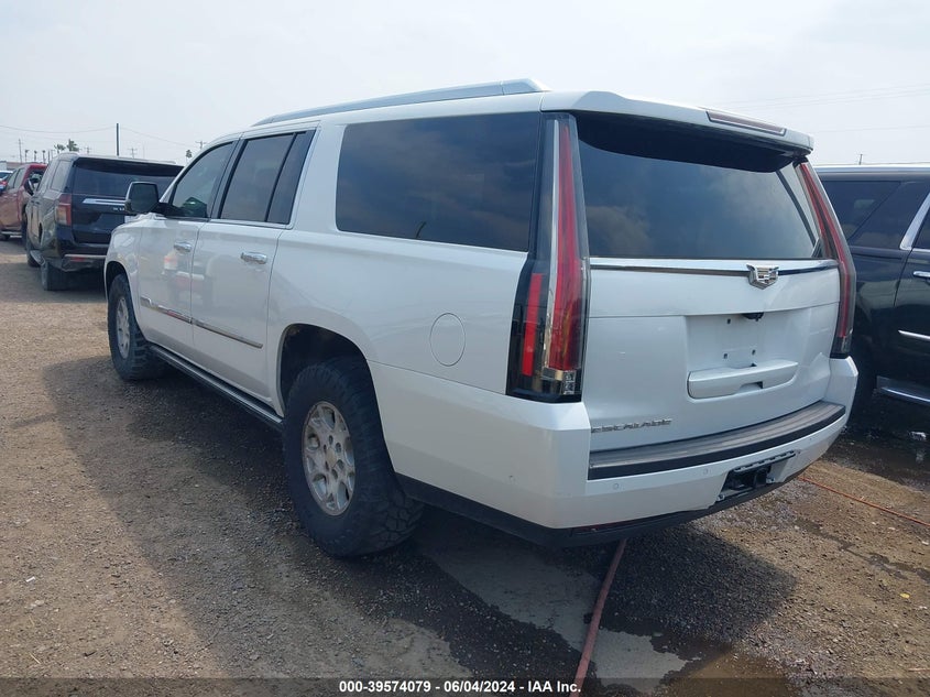 2017 Cadillac Escalade esv VIN 1GYS4KKJ1HR242621 IAAI salvage auction — SIDE, Salvage (Texas), sold $8,300 on 2026-08-18 (photo 3)