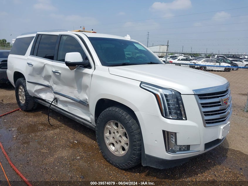 2017 Cadillac Escalade esv VIN 1GYS4KKJ1HR242621 IAAI salvage auction — SIDE, Salvage (Texas), sold $8,300 on 2026-08-18 (photo 6)