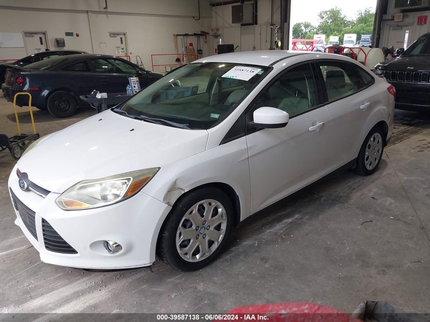 2012 Ford Focus VIN 1FAHP3F20CL195809 IAAI salvage auction — LEFT FRONT, Salvage (Idaho), sold $300 on 2026-08-03 (photo 2)
