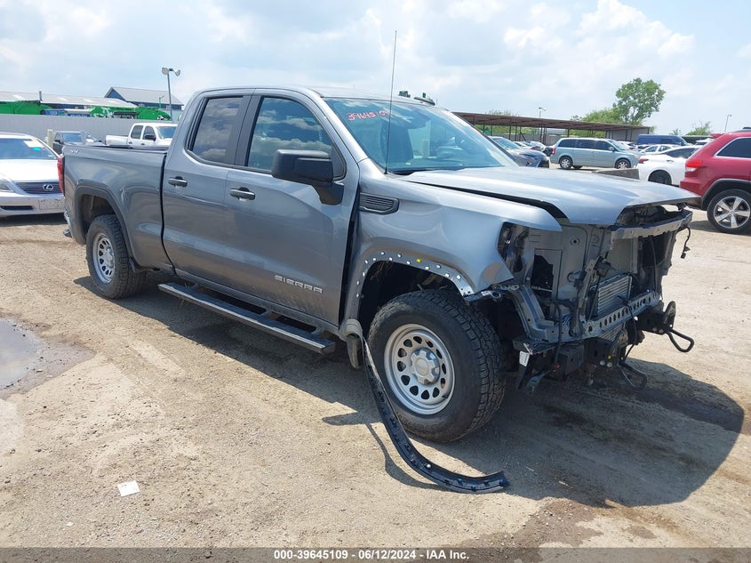 2022 GMC SIERRA 1500 LIMITED VIN 1GTR9AEK3NZ159174 — COPART salvage auction photo
