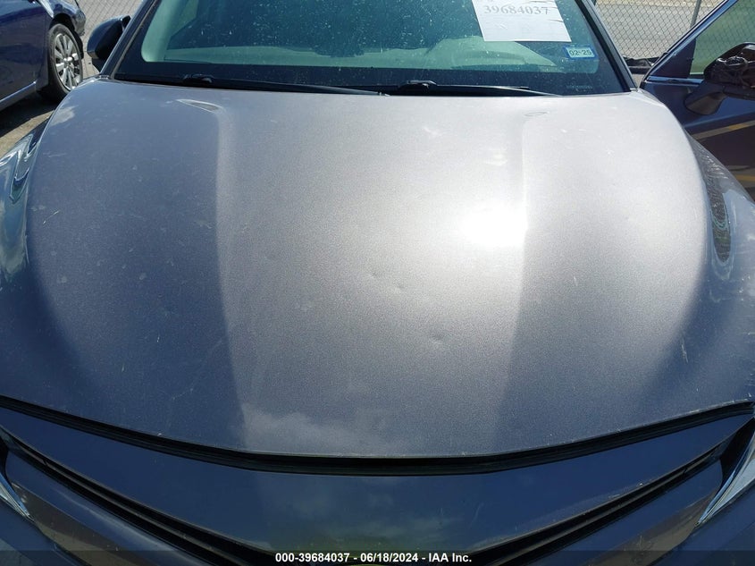 2020 TOYOTA CAMRY VIN 4T1C11AK0LU342315 COPART salvage auction — Hail, Original (Texas), sold $9,525 on 2024-09-12 (photo 6)