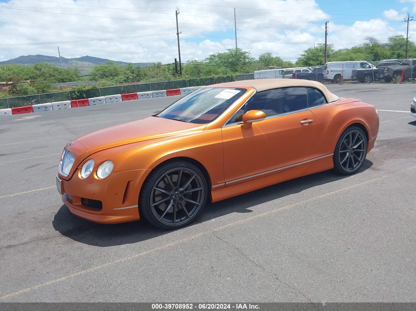 2007 Bentley Continental VIN SCBDR33W27C047759 COPART salvage auction — Flood, Other (Hawaii), sold $9,025 on 2024-07-30 (photo 2)