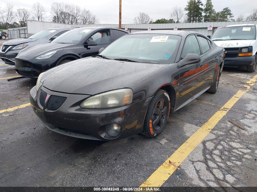 2008 Pontiac Grand prix VIN 2G2WP552181154217 IAAI salvage auction — LEFT REAR, Court Order (Georgia), sold $300 on 2026-07-08 (photo 2)