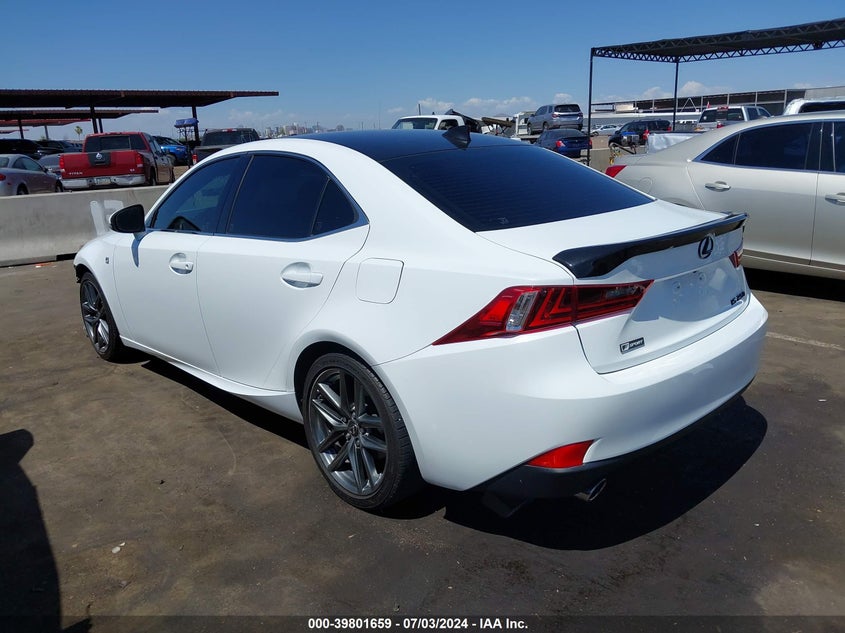 2014 Lexus Is VIN JTHBF1D28E5013578 COPART salvage auction — Right Front, Salvage (Arizona), sold $7,025 on 2024-07-30 (photo 3)