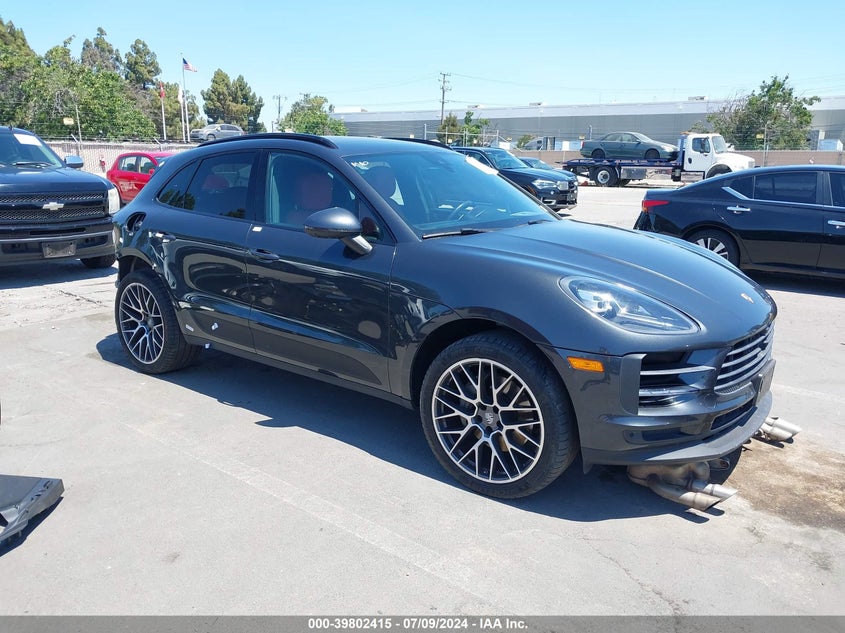 2020 Porsche Macan VIN WP1AB2A53LLB31851 COPART salvage auction — Rear, Other (California), sold $25,450 on 2024-09-03 (photo 1)
