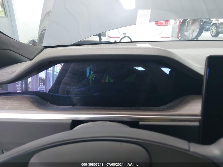 2021 Tesla Model s VIN 5YJSA1E57MF430387 IAAI salvage auction — FRONT END, Rebuildable (Florida), sold $11,500 on 2026-09-17 (photo 7)