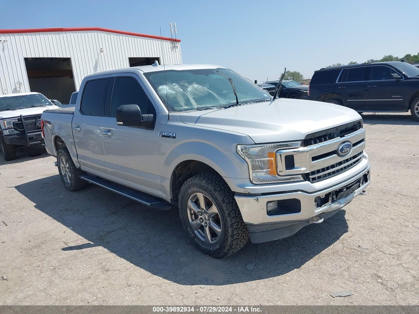 2018 FORD F150 VIN 1FTEW1EG6JKC22936 — COPART salvage auction photo