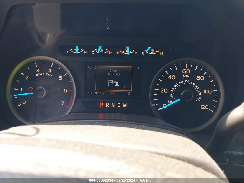 2018 Ford F-150 VIN 1FTEW1EG6JKC22936 COPART salvage auction — Front End, Clear (Texas), sold $10,375 on 2024-08-08 (photo 7)