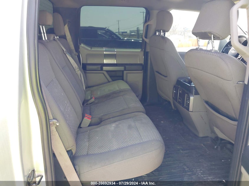 2018 Ford F-150 VIN 1FTEW1EG6JKC22936 COPART salvage auction — Front End, Clear (Texas), sold $10,375 on 2024-08-08 (photo 8)