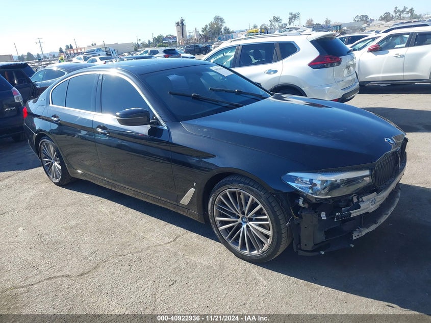 2018 BMW 530E VIN WBAJA9C5XJB250376 — COPART salvage auction photo