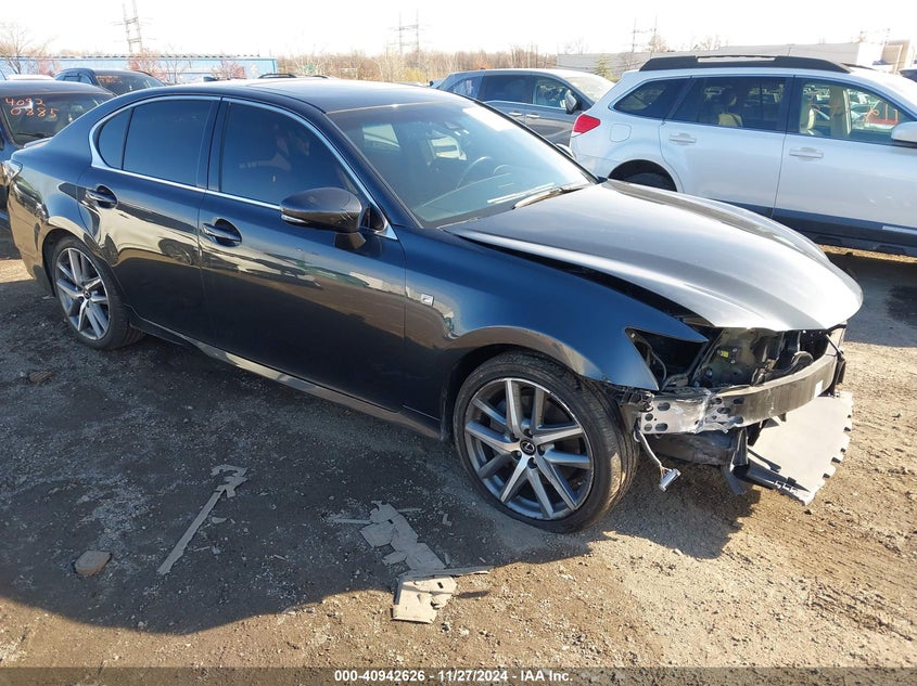 2019 LEXUS GS 350 VIN JTHCZ1BL1KA010841 — COPART salvage auction photo