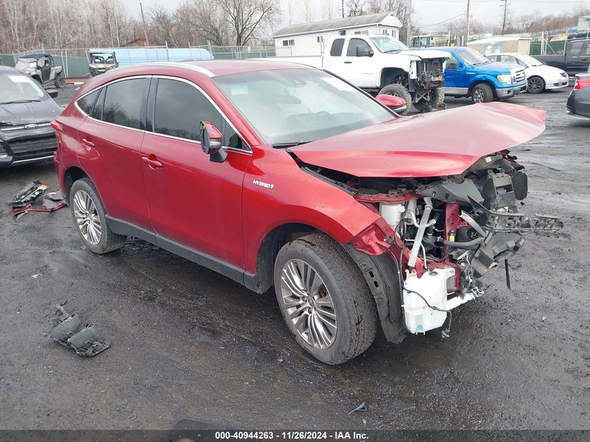 2021 Toyota Venza VIN JTEAAAAH2MJ021830 IAAI salvage auction — FRONT END, Salvage Title, sold $5,475 on 2026-07-14 (photo 1)