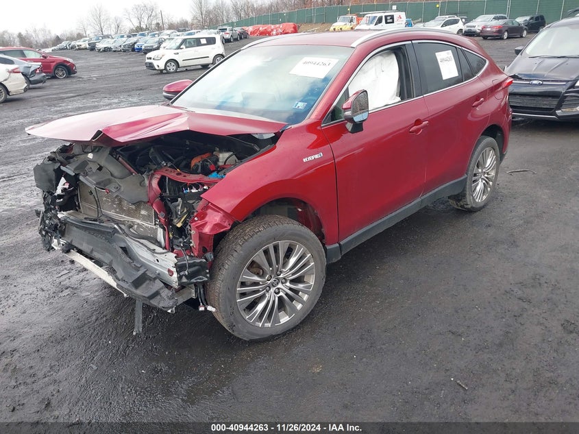 2021 Toyota Venza VIN JTEAAAAH2MJ021830 IAAI salvage auction — FRONT END, Salvage Title, sold $5,475 on 2026-07-14 (photo 2)