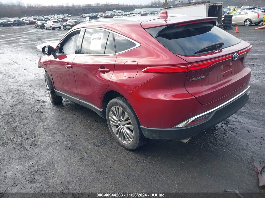 2021 Toyota Venza VIN JTEAAAAH2MJ021830 IAAI salvage auction — FRONT END, Salvage Title, sold $5,475 on 2026-07-14 (photo 3)
