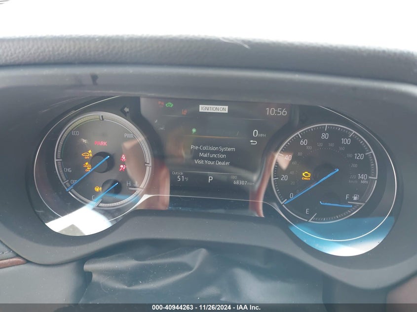 2021 Toyota Venza VIN JTEAAAAH2MJ021830 IAAI salvage auction — FRONT END, Salvage Title, sold $5,475 on 2026-07-14 (photo 7)