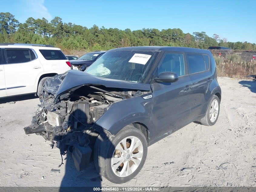 2016 Kia Soul VIN KNDJP3A59G7337151 IAAI salvage auction — FRONT END, Salvage Title, sold $250 on 2026-07-14 (photo 2)