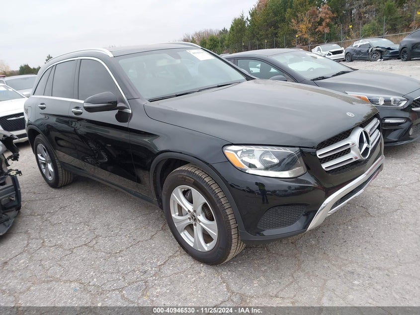 2018 MERCEDES-BENZ GLC 300 VIN WDC0G4JB9JV043933 — COPART salvage auction photo