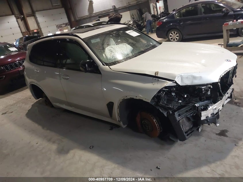 2023 BMW X5 M VIN 5YMJU0C03P9R24062 — COPART salvage auction photo