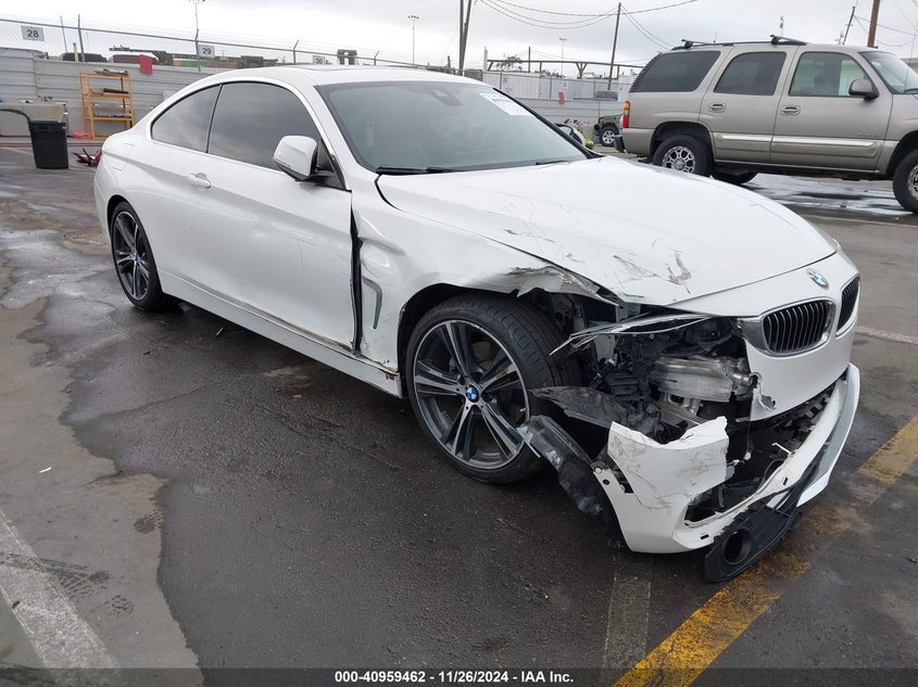 2020 BMW 430I VIN WBA4W3C00LFH73419 — COPART salvage auction photo