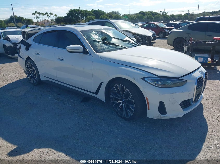 2024 BMW 430I VIN WBA63AV08RFR05318 — COPART salvage auction photo