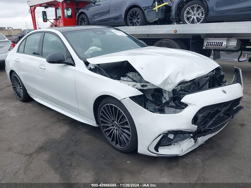 2024 MERCEDES-BENZ C 300 VIN W1KAF4GB1RR225575 — COPART salvage auction photo