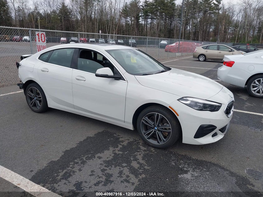 2022 BMW 228 GRAN COUPE VIN WBA73AK02N7K41031 — COPART salvage auction photo