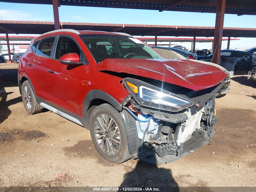2019 Hyundai Tucson VIN KM8J3CAL6KU028866 IAAI salvage auction — FRONT & REAR, Salvage (Arizona), sold $1,500 on 2026-07-28 (photo 1)