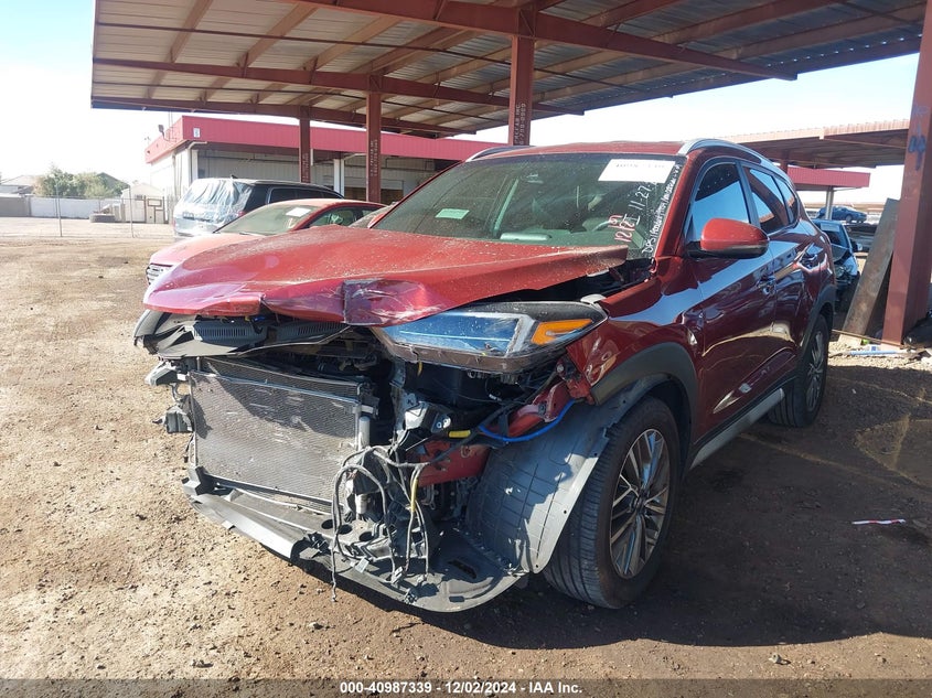2019 Hyundai Tucson VIN KM8J3CAL6KU028866 IAAI salvage auction — FRONT & REAR, Salvage (Arizona), sold $1,500 on 2026-07-28 (photo 2)