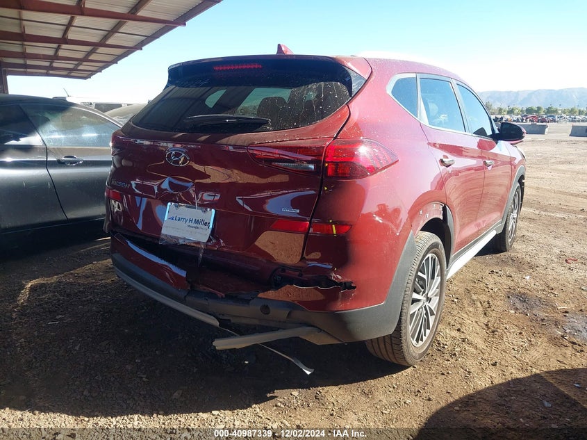 2019 Hyundai Tucson VIN KM8J3CAL6KU028866 IAAI salvage auction — FRONT & REAR, Salvage (Arizona), sold $1,500 on 2026-07-28 (photo 4)