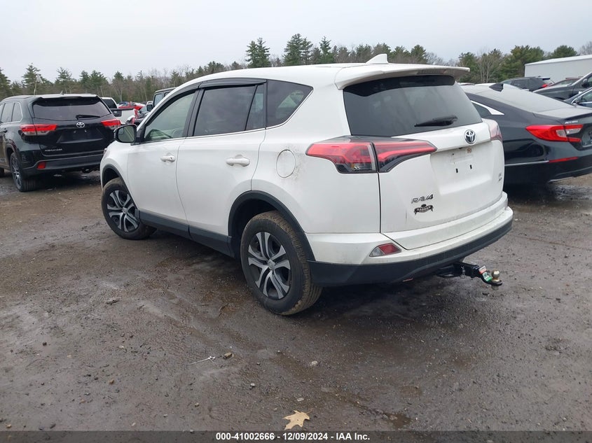 2018 TOYO RAV4 LE AWD VIN JTMBFREV1JJ229508 COPART salvage auction — Biohazard, Salvage (Massachusetts), sold $7,250 on 2025-02-27 (photo 3)