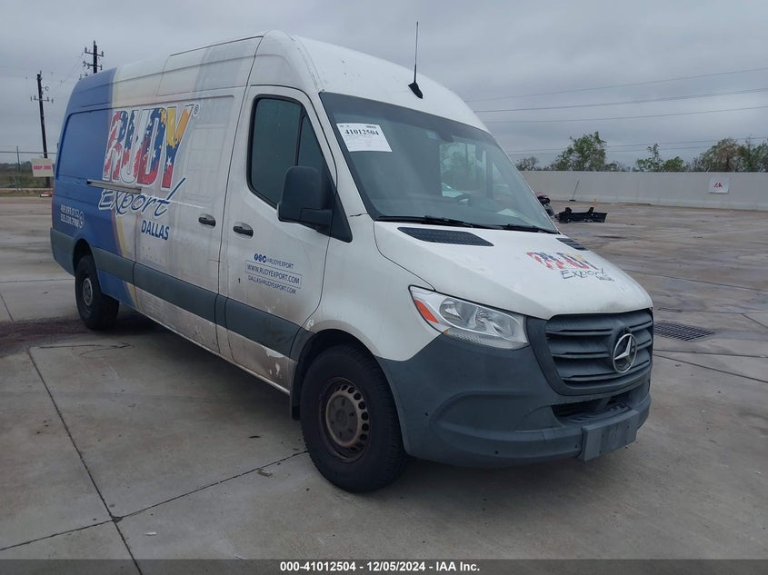 2019 MERCEDES-BENZ SPRINTER 2500 VIN WD4PF1CD2KP161046 — COPART salvage auction photo