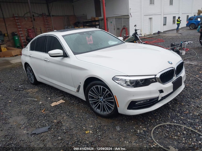 2018 BMW 530E VIN WBAJA9C59JB253544 — COPART salvage auction photo